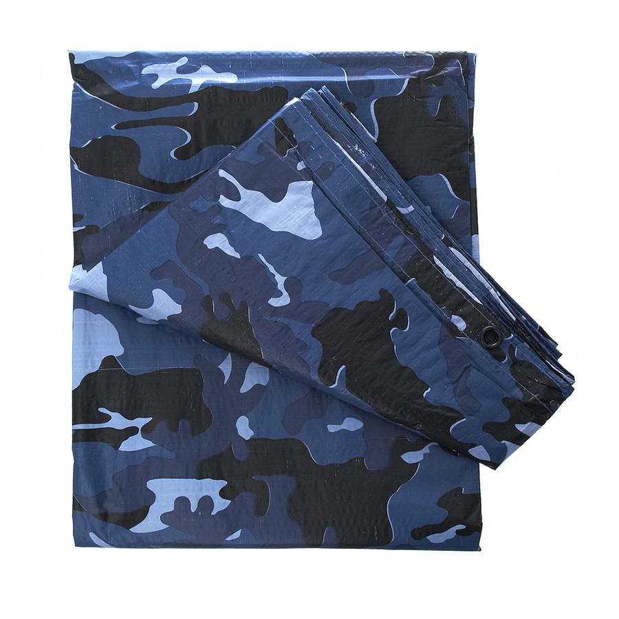 Afdekzeil Blauw Camouflage-1354-a